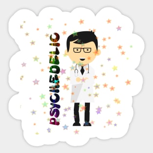 Psyc doctor Sticker